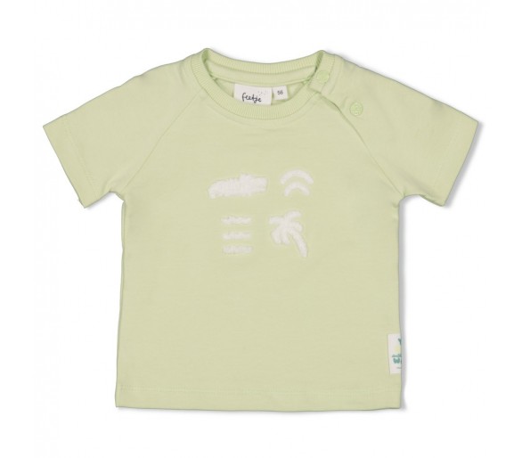 FEETJE : T-shirt - You Croc my World Lime
