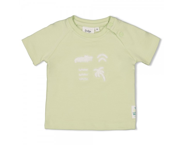 FEETJE : T-shirt - You Croc my World Lime