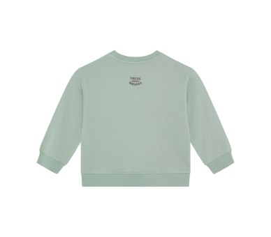 DAILY SEVEN : Pull oversize imprimé