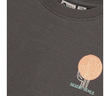 DAILY SEVEN : T-shirt Structure Print