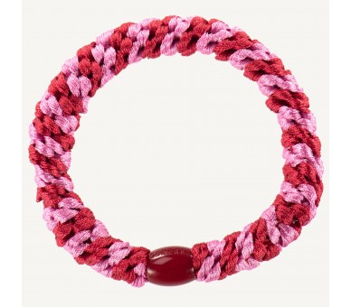 KKNEKKI :Red-Bubblegum stripe