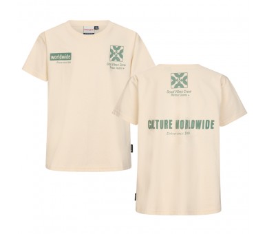 RETOUR : T-shirt met korte mouwen in off white