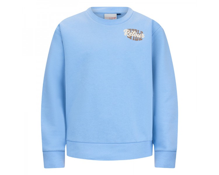 RETOUR : Sweater couleur mer claire