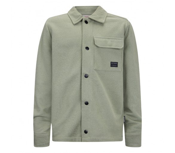 RETOUR : Saliegroen sweater hemd