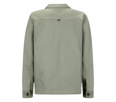 RETOUR : Saliegroen sweater hemd