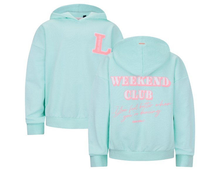 RETOUR: Sweater in bright mint