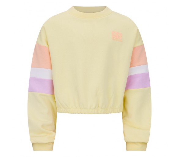 RETOUR : Lichtzonnekleurige sweater