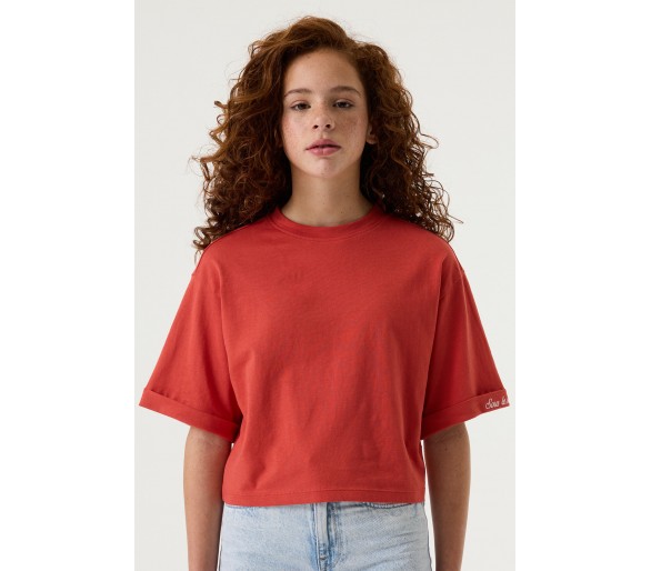 GARCIA : T-shirt met print op de mouw