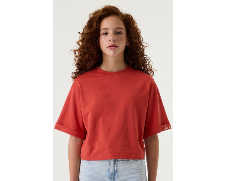 GARCIA : T-shirt met print op de mouw