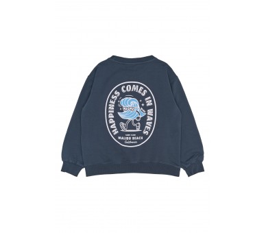 THE NEW : Toffe sweater met print achteraan