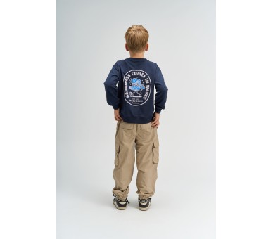 THE NEW : Toffe sweater met print achteraan