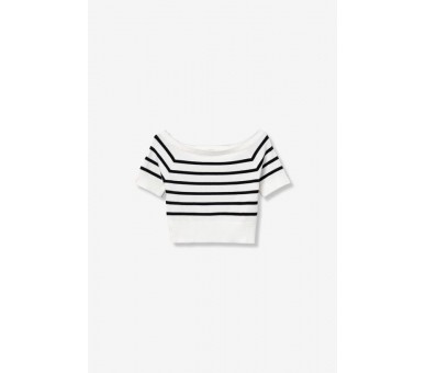 TIFFOSI : Pull court à épaules dénudées