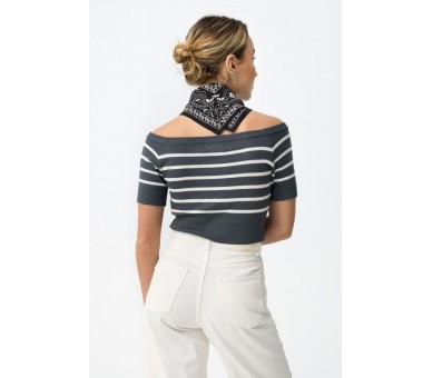 TIFFOSI : Korte off shoulder top