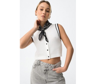 TIFFOSI : Gilet met knoopjes