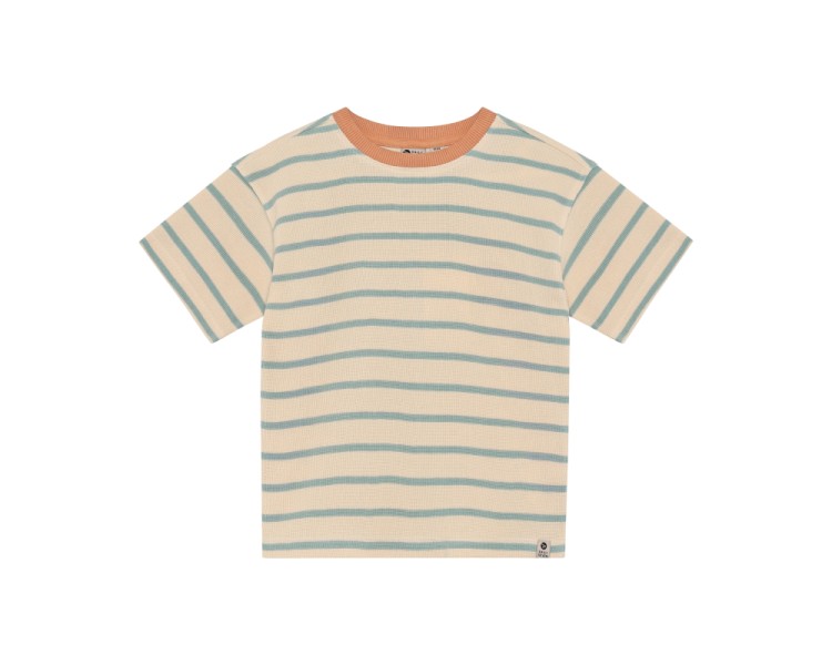 DAILY SEVEN : Oversized T-shirt Stripe