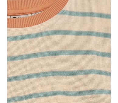 DAILY SEVEN : Oversized T-shirt Stripe