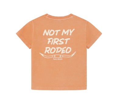 DAILY SEVEN : T-shirt achterkant bedrukt