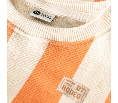 DAILY SEVEN : T-shirt à grosses rayures