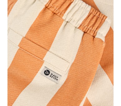 DAILY SEVEN : Shorts à rayures larges