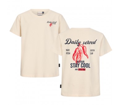 RETOUR : T-shirt à manches Shortses dans le kit