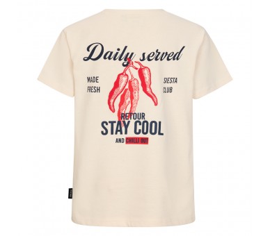 RETOUR : T-shirt met korte mouwen in de set