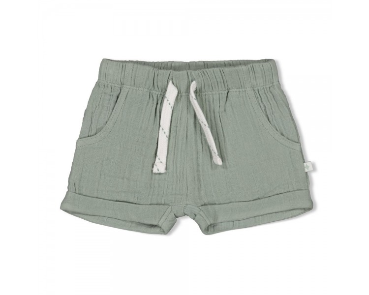 FEETJE : Short mousseline - Summer Woven Zeegroen