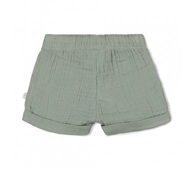 FEETJE : Short mousseline - Summer Woven Zeegroen