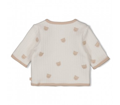 FEETJE : Reversible jacket AO embroidery - Honey