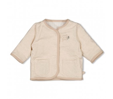 FEETJE : Reversible jacket AO embroidery - Honey