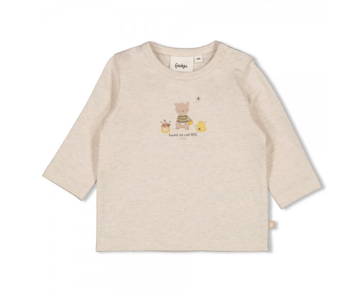 FEETJE : T-shirt à manches longues - Honey Bear Of