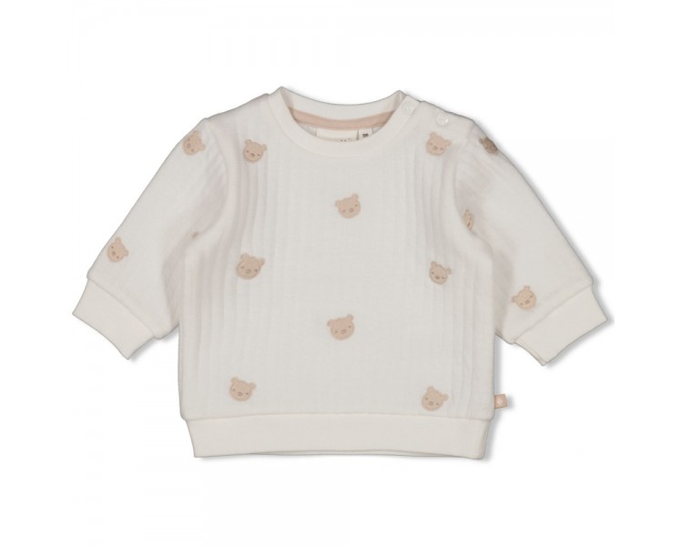 FEETJE : Pull AO brodé - Honey Bear Offw