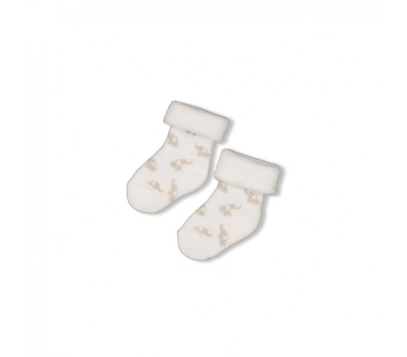 FEETJE : Chaussettes - Éléphant blanc cassé