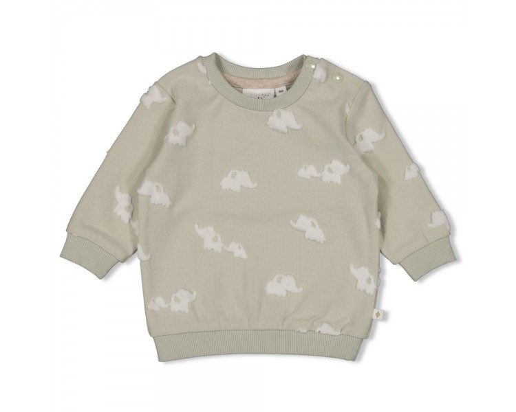 FEETJE : Sweater AO - Elephant Mint