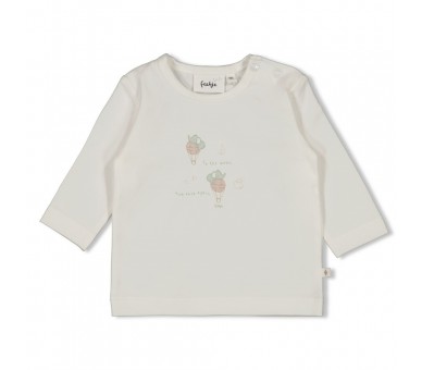 FEETJE : Longsleeve - Elephant Offwhite