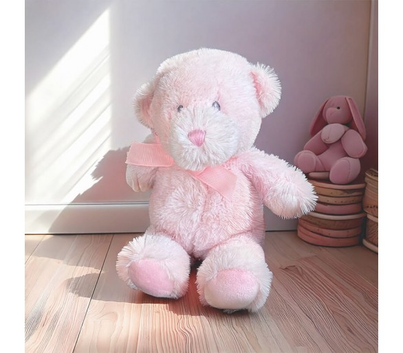 Ours roze clair super mignon de 23 cm