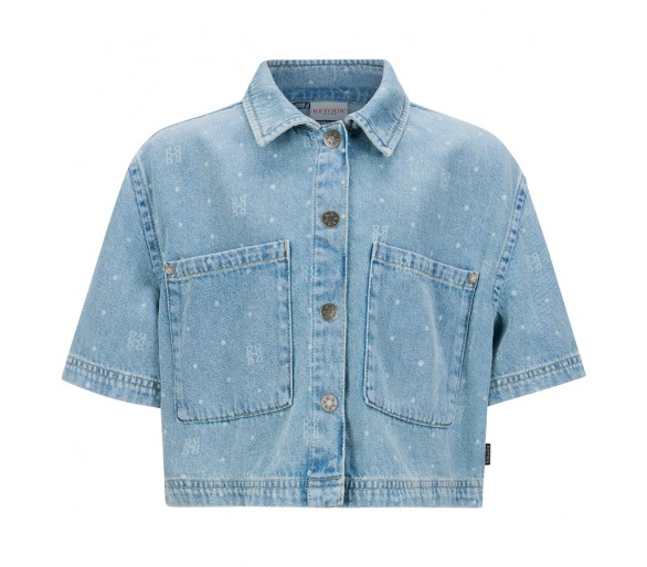 RETOURS : Chemise en denim bleu vintage