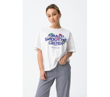 TIFFOSI : T-shirt à manches Shortses blanc