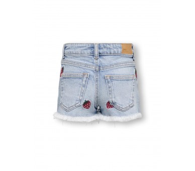 KIDS MINI GIRL : Leuke short met aardbeitjes