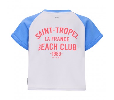 RETOUR : Sweat blanc cassé