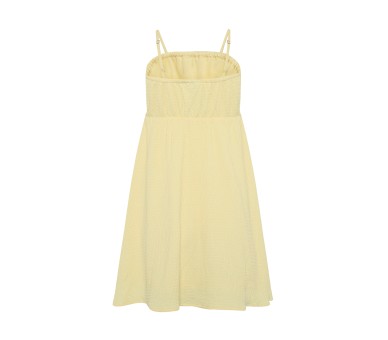GRUNT : Robe - corsage smocké, fines bretelles et
