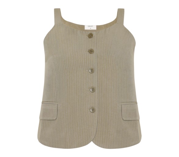 GRUNT : Gilet à boutons
