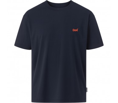 GRUNT : T-shirt met ronde hals