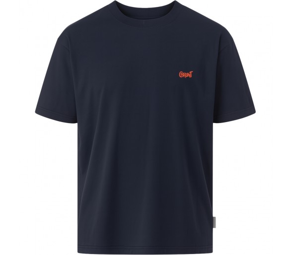 GRUNT : T-shirt met ronde hals