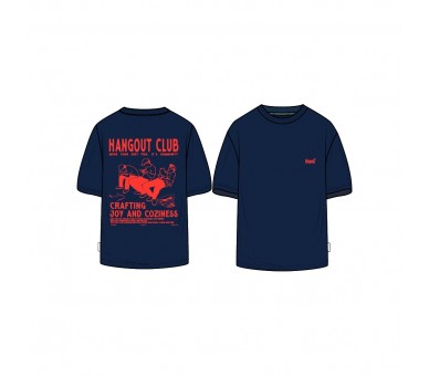 GRUNT : T-shirt met ronde hals