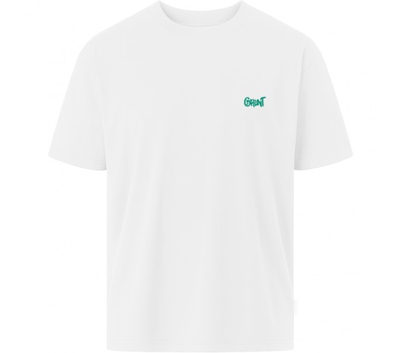 GRUNT : T-shirt met ronde hals