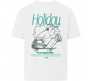 GRUNT : T-shirt met ronde hals