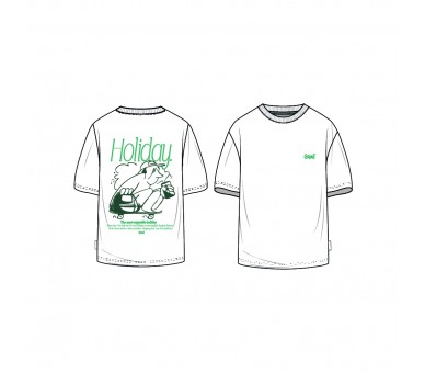 GRUNT : T-shirt à col rond