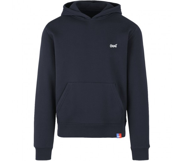 GRUNT : sweat à capuche avec imprimé au dos