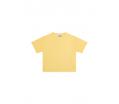 SOMEONE : T-shirt à manches courtes jaune