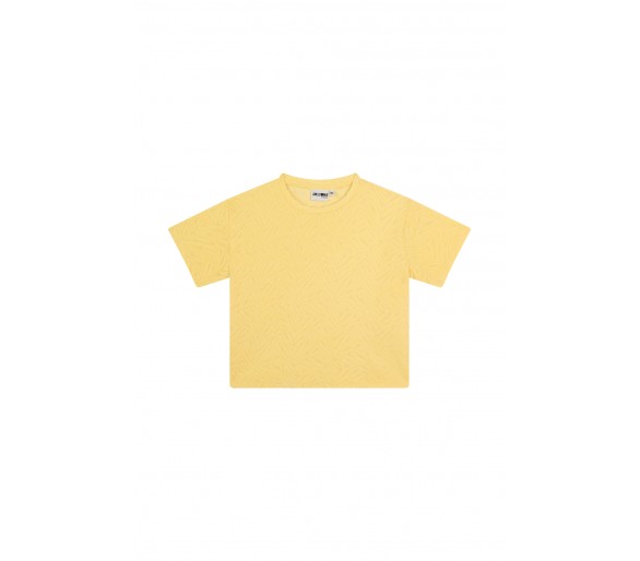 SOMEONE : T-shirt à manches courtes jaune